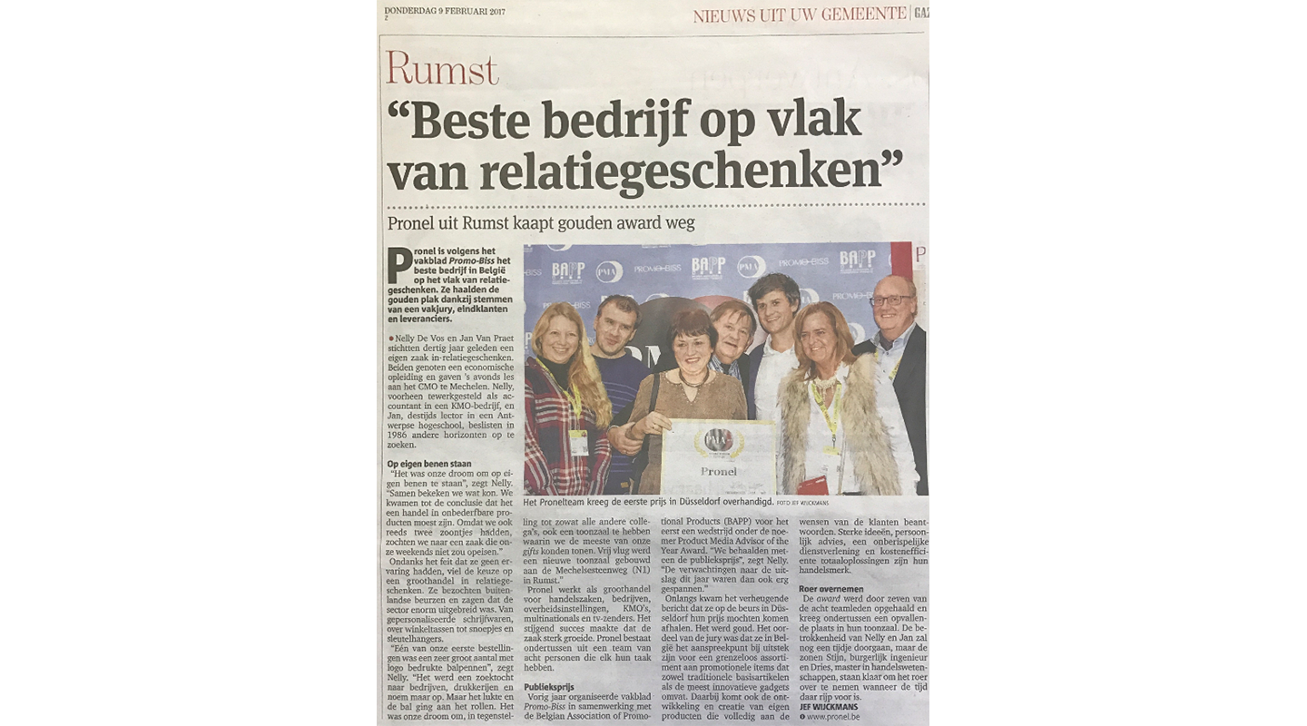 Gazet-van-antwerpen-pronel-award